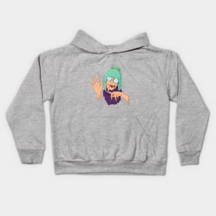 Psychodelic Girl Kids Hoodie